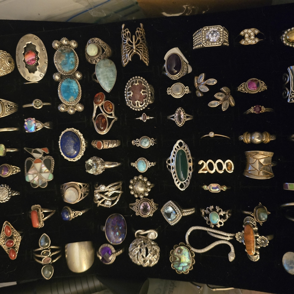 RINGS of All Sizes And Gemstones